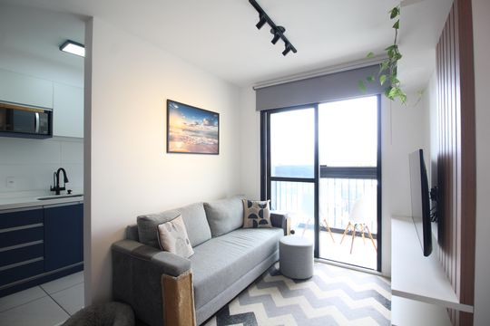 Sala de apartamento à venda com 2 quartos, 57m² em Jacarepaguá, Rio de Janeiro