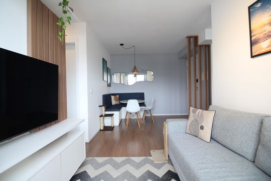 Sala de apartamento à venda com 2 quartos, 57m² em Jacarepaguá, Rio de Janeiro