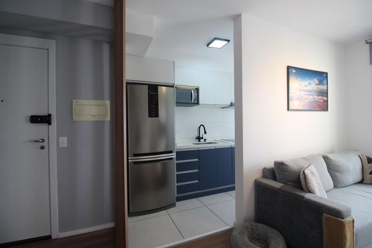 Cozinha de apartamento à venda com 2 quartos, 57m² em Jacarepaguá, Rio de Janeiro