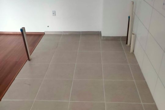Cozinha de apartamento à venda com 2 quartos, 50m² em Campina, São Leopoldo