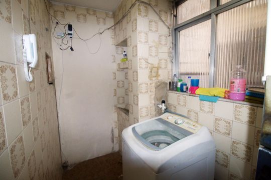 Área de Serviço de apartamento à venda com 3 quartos, 78m² em Irajá, Rio de Janeiro