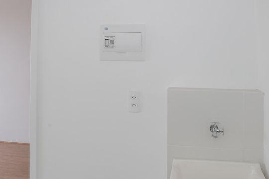 Sala e Cozinha de apartamento à venda com 1 quarto, 40m² em Bom Retiro, São Paulo