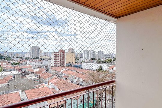 Varanda de apartamento à venda com 2 quartos, 57m² em Vila Gomes Cardim, São Paulo