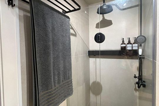 Banheiro de apartamento para alugar com 2 quartos, 43m² em Santo Cristo, Rio de Janeiro