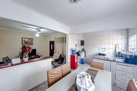 Cozinha de casa para alugar com 2 quartos, 127m² em Penha de França, São Paulo