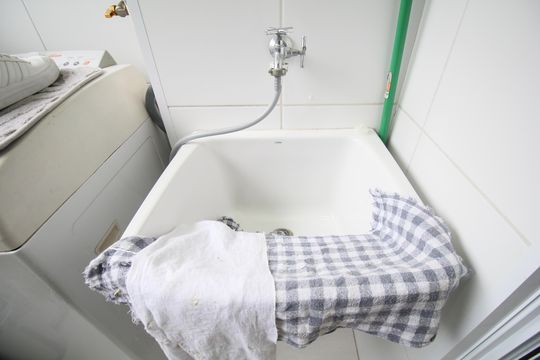 Área de Serviço de apartamento à venda com 2 quartos, 54m² em Jardim Caboré, São Paulo