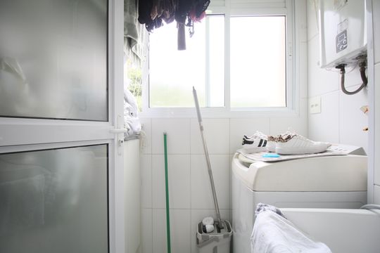 Área de Serviço de apartamento à venda com 2 quartos, 54m² em Jardim Caboré, São Paulo