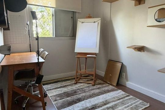 Quarto de apartamento à venda com 3 quartos, 57m² em Conjunto Promorar Raposo Tavares, São Paulo
