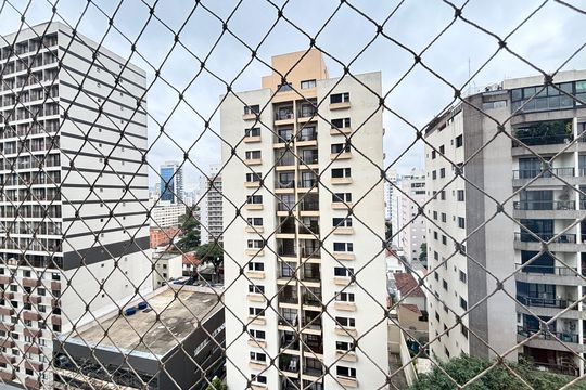 Vista de apartamento à venda com 3 quartos, 156m² em Vila Olímpia, São Paulo