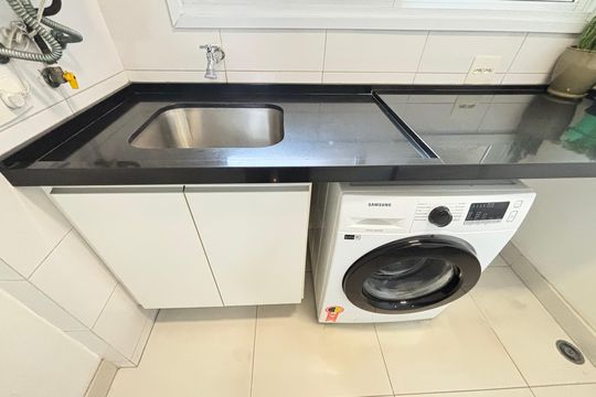 Área de Serviço de apartamento à venda com 3 quartos, 156m² em Vila Olímpia, São Paulo