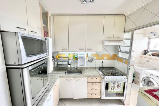 Cozinha de apartamento à venda com 3 quartos, 87m² em Mandaqui, São Paulo