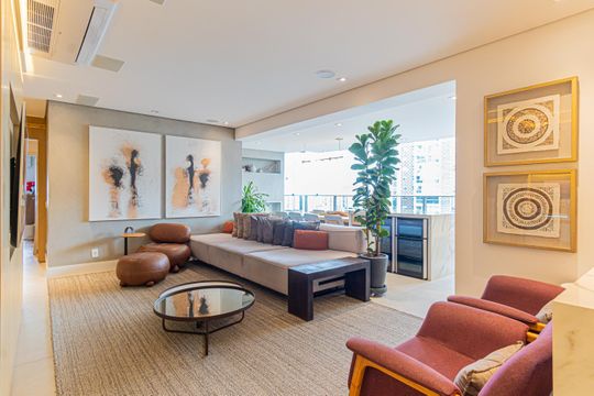 Apartamento à venda com 3 quartos, 131m² em Brooklin, São Paulo