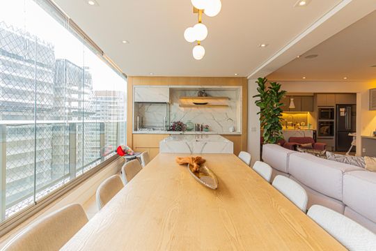 Apartamento à venda com 3 quartos, 131m² em Brooklin, São Paulo