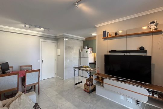 Sala - Sala de Jantar de apartamento à venda com 2 quartos, 68m² em Casa Branca, Santo André