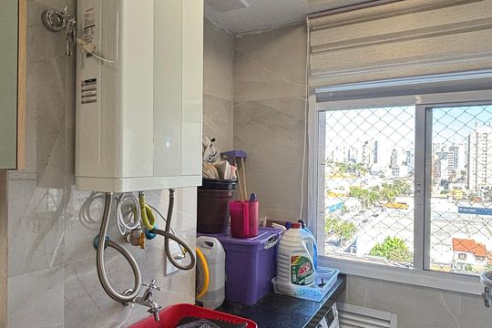 Área de Serviço de apartamento à venda com 2 quartos, 68m² em Casa Branca, Santo André