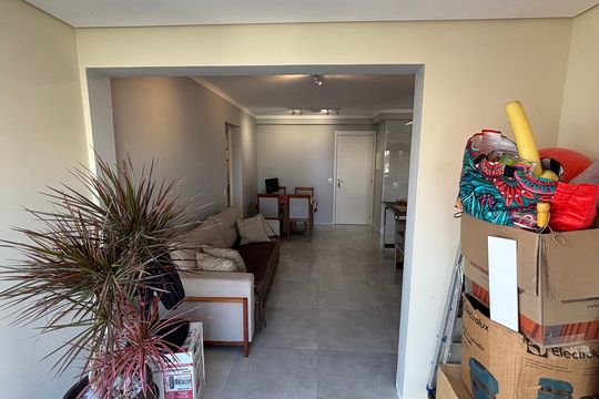 Sala - Sala de Jantar Varanda de apartamento à venda com 2 quartos, 68m² em Casa Branca, Santo André