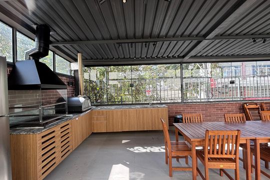 Churrasqueira de apartamento à venda com 2 quartos, 68m² em Casa Branca, Santo André