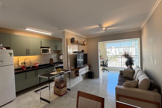 Sala - Sala de Jantar de apartamento à venda com 2 quartos, 68m² em Casa Branca, Santo André
