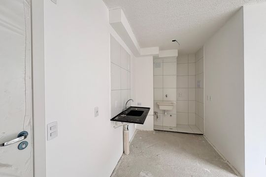 Cozinha de apartamento à venda com 2 quartos, 34m² em Vila Pirituba, São Paulo