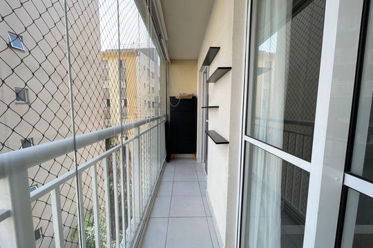 Varanda de apartamento para alugar com 1 quarto, 30m² em Ferreira, São Paulo