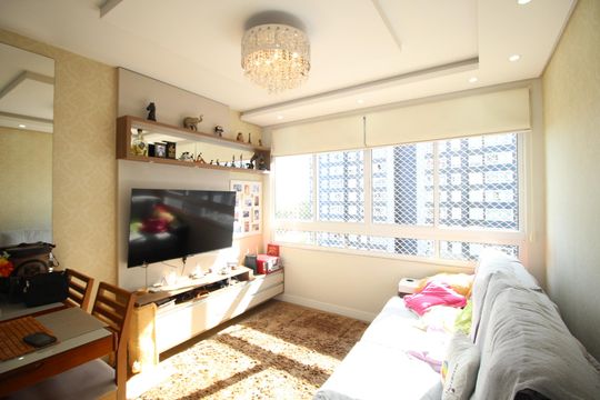 Sala de apartamento à venda com 2 quartos, 49m² em Passo das Pedras, Porto Alegre