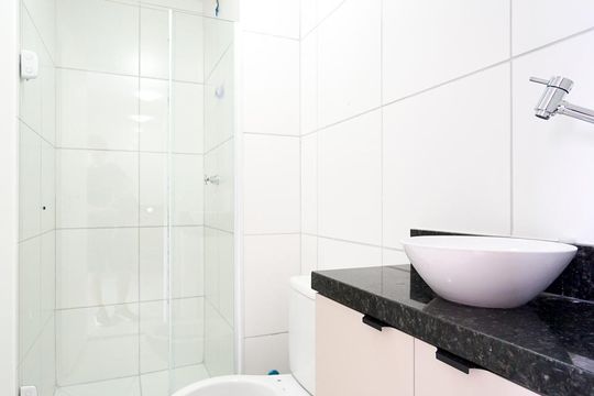 Banheiro de apartamento para alugar com 2 quartos, 35m² em Tatuapé, São Paulo