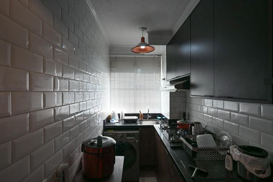 Cozinha de apartamento à venda com 1 quarto, 44m² em Vila Andrade, São Paulo