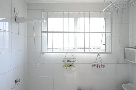 Banheiro de apartamento para alugar com 1 quarto, 44m² em Vila Andrade, São Paulo