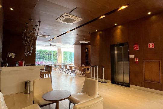 Área comum de apartamento para alugar com 1 quarto, 45m² em Gonzaga, Santos