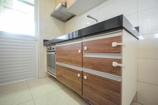 Cozinha de apartamento à venda com 2 quartos, 53m² em Jardim Iris, São Paulo