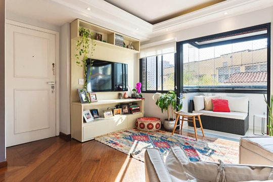 Sala de apartamento para alugar com 3 quartos, 110m² em Vila Mariana, São Paulo