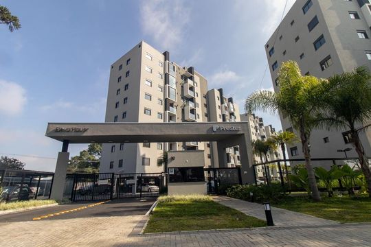 Fachada do Condominio de apartamento à venda com 3 quartos, 54m² em Hauer, Curitiba