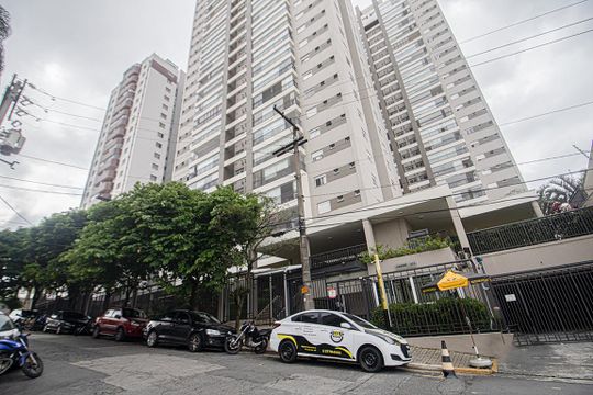 fachada de apartamento à venda com 3 quartos, 113m² em Vila Gumercindo, São Paulo
