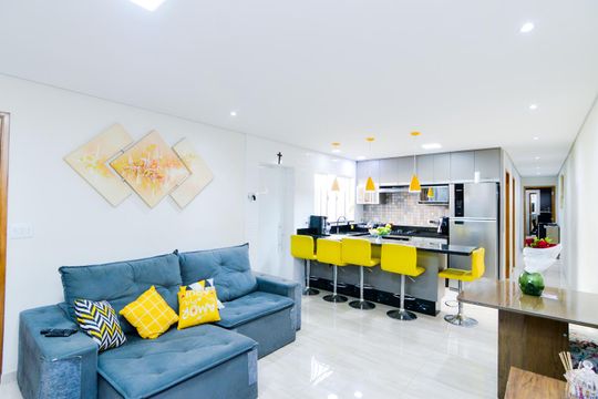 Sala de casa à venda com 2 quartos, 125m² em Jardim Santa Cecilia, Guarulhos