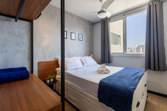 Quarto de apartamento à venda com 2 quartos, 35m² em Brás, São Paulo
