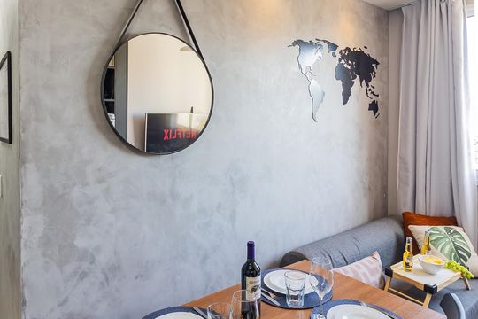 Sala de apartamento para alugar com 2 quartos, 35m² em Brás, São Paulo