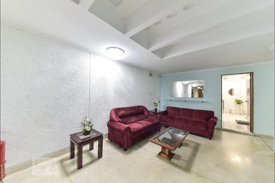 Área comum - Hall de apartamento à venda com 1 quarto, 46m² em Centro, São Bernardo do Campo