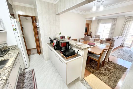 Cozinha de apartamento à venda com 3 quartos, 89m² em Vila Ester (zona Norte), São Paulo