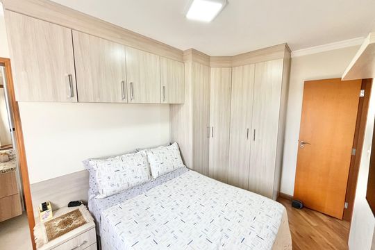 Quarto 3 - Suíte de apartamento à venda com 3 quartos, 89m² em Vila Ester (zona Norte), São Paulo
