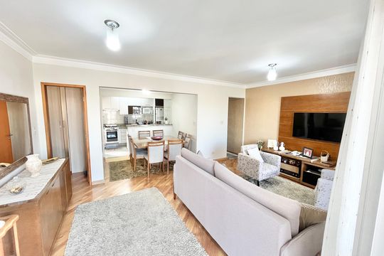 Sala de apartamento à venda com 3 quartos, 89m² em Vila Ester (zona Norte), São Paulo