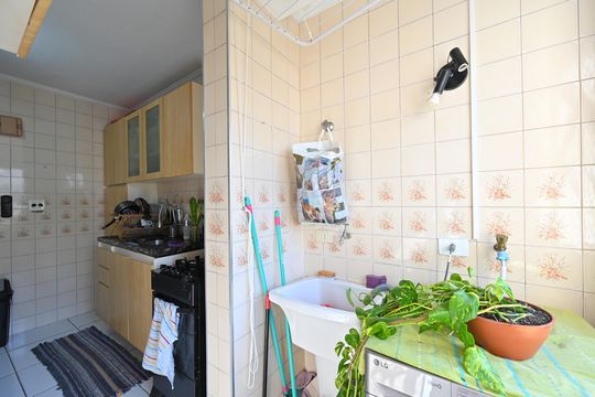 Lavanderia de apartamento à venda com 3 quartos, 70m² em Vila Monte Alegre, São Paulo