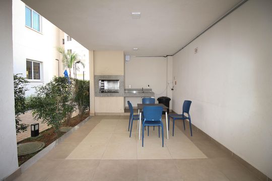 Área comum - Churrasqueira de apartamento à venda com 2 quartos, 35m² em Vila Graciosa, São Paulo