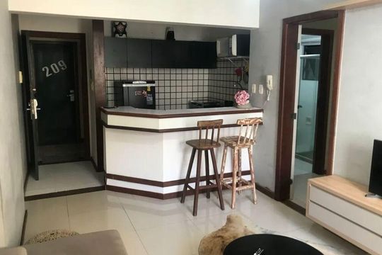 Cozinha de apartamento para alugar com 1 quarto, 40m² em Pituba, Salvador