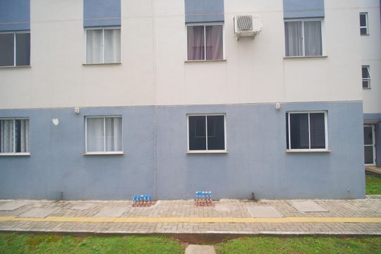 Vista do Quarto 2 de apartamento para alugar com 2 quartos, 48m² em Feitoria, São Leopoldo