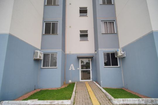 Fachada do bloco de apartamento para alugar com 2 quartos, 48m² em Feitoria, São Leopoldo