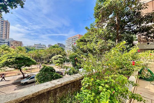 Área comum de apartamento para alugar com 2 quartos, 90m² em Leblon, Rio de Janeiro