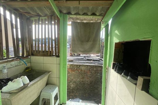 Área de serviço de casa à venda com 2 quartos, 96m² em Petrópolis, Novo Hamburgo