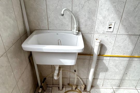 Área de Serviço de apartamento para alugar com 2 quartos, 49m² em Vila Alzira, Guarulhos