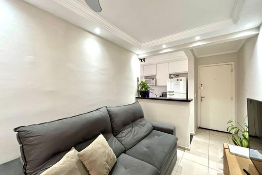Sala de apartamento à venda com 2 quartos, 45m² em Chácaras São Martinho, Campinas