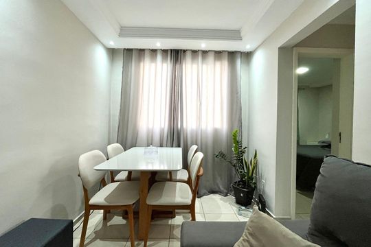 Sala de apartamento à venda com 2 quartos, 45m² em Chácaras São Martinho, Campinas
